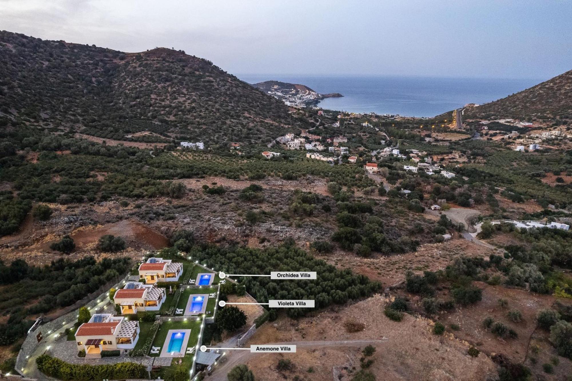 Real Dream Villas, Cretan Gems With Seaviews, By Thinkvilla Bali  エクステリア 写真